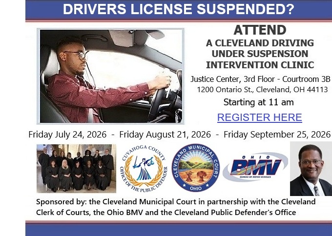 Cleveland Driving Under Suspension Intervention Clinic